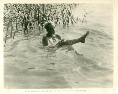 Vintage Naked Woman Bathing In a Lake 1958 Movie Still BW Photo | eBay