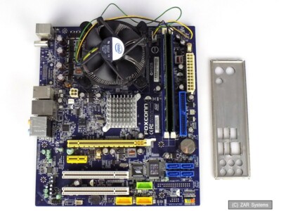 Mainboard CPU Ram Bundle: Foxconn MCP73M04 + Intel Core2Quad Q6600 + 4GB DDR2