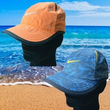 Lot Nike Boys Dri Fit Feather Light Hat Bundle Orange Black Blue Yellow Size 4/7