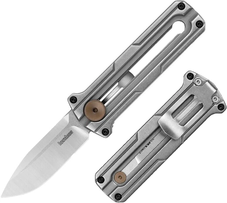 Carbon Steel Blade Stainless Steel Handle Vintage Folding Knives