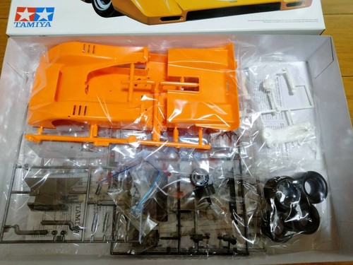 Kit Modelo Vintage Tamiya Mclaren M8A Escala 1:18 Caja Abierta Parcialmente Montada JP - Imagen 2 de 2