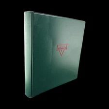 VINTAGE CONOCO MARLAND SUPEROIL 3 RING BINDER