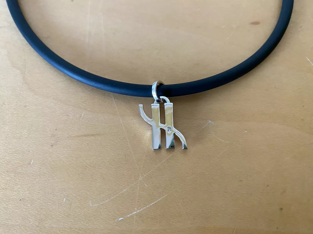 New Necklace Hublot Collier Rubber Et Adjoint Caoutchouc Acier