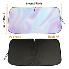 Foldable Car Front Rear Window Windshield Sun Shade Shield Cover Visor Uv Block Foldable Car Front Rear Window Windshield Sun Shade Shield Cover Visor Uv Block