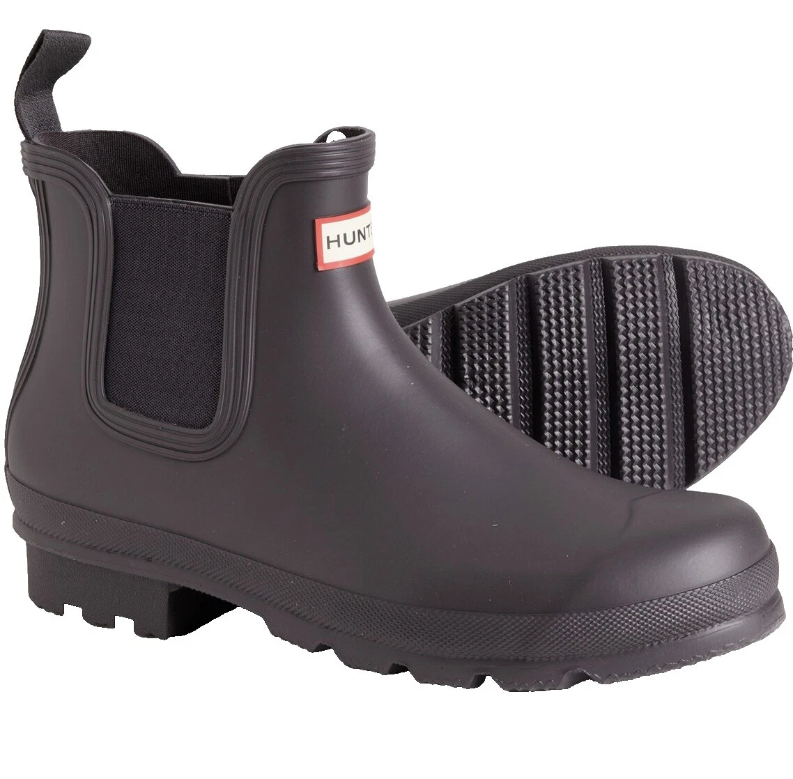 Black Rubber Boots for Men
