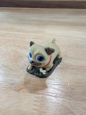 Disney Junior Puppy Pals Rolly Brown Pug Dog Plastic Figure 1.25  