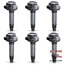 Set of 6 Ignition Coils UF553 DG520 Compatible with Non-Turbo V6 3.5L 3.7L