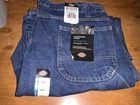NWT Dickies Mens Size 42x34 Relaxed Fit Carpenter Pants Jeans