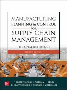 Manufacturing Planning and Control for Supply Chain ... | Buch | Zustand wie neu