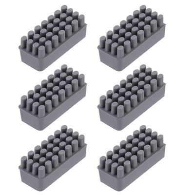 6Pcs 3D Printer Silicone Nozzle Brush, Heat-Resistant Nozzle Cleaner Brush Compa