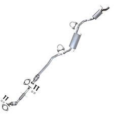 Epa-approved Catalytic Muffler Resonator Kit Fits: 2010-13 Transit Connect 2.0l