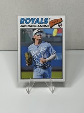 Jac Caglianone 2026 Topps Heritage Rookie Kansas City Royals RC #136
