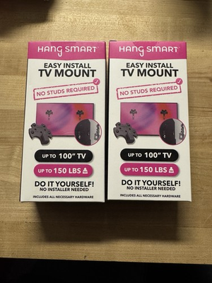 #ad HangSmart TV Wall Mount No Stud Easy Install $40.00