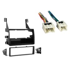 Fits Nissan Altima 2005-2006 Metra Single DIN Dash Kit w/ Harmony Radio Harness