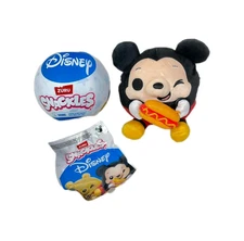 Snackles Disney 5.5" Mickey Mouse With Hotdog Plush