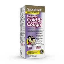 Children's Cold & Cough, Grape Flavor, 4 oz. BY GoodSense
