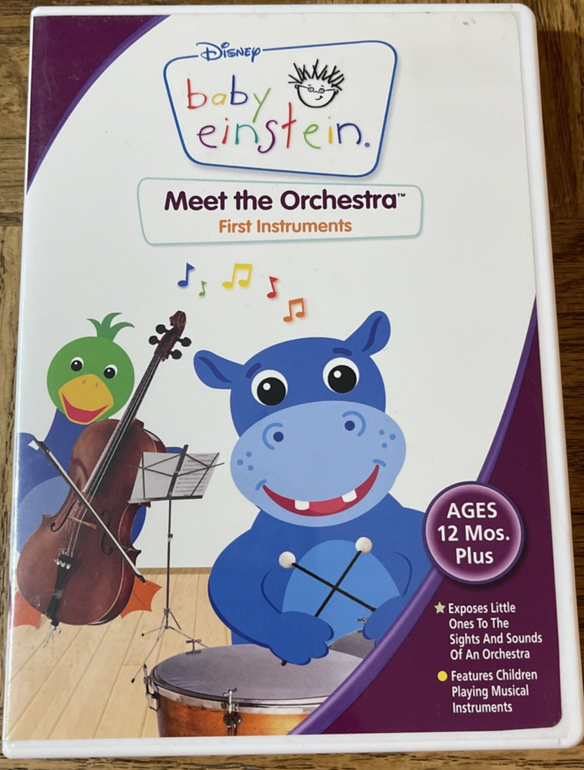 Baby Einstein Meet The Orchestra DVD-Rare-SHIPS N 24 HOURS