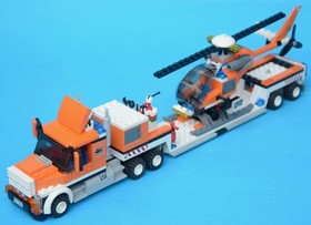 LEGO 7686 - Helicopter Transporter - City / Traffic - 2009