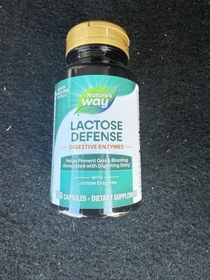 Nature's Way, Lactose Defense, 100 Capsules BB 08/2027