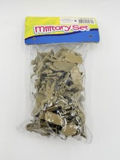 50 Piece U.S. Army Miniature Green Toy Soldiers Plastic Military Set New Sealed