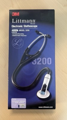 3M Littmann 3200 Electronic Stethoscope On-Board Recording