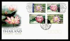 DR WHO 2002 AUSTRALIA FDC JOINT ISSUE THAILAND DIPLOMATIC FLOWER R80023