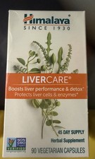 Himalaya LiverCare 90 Vegetarian Capsules GMP...