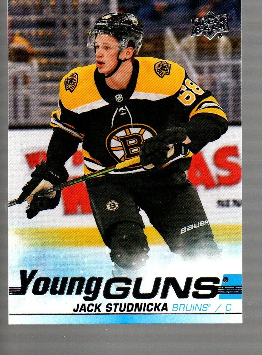 2019-20 Upper Deck #473 Jack Studnicka Young Guns RC