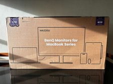 BenQ MA320U 32 inch 4K 3840x2160 Monitor for MacBook Pro/Air, Dual USB-C,