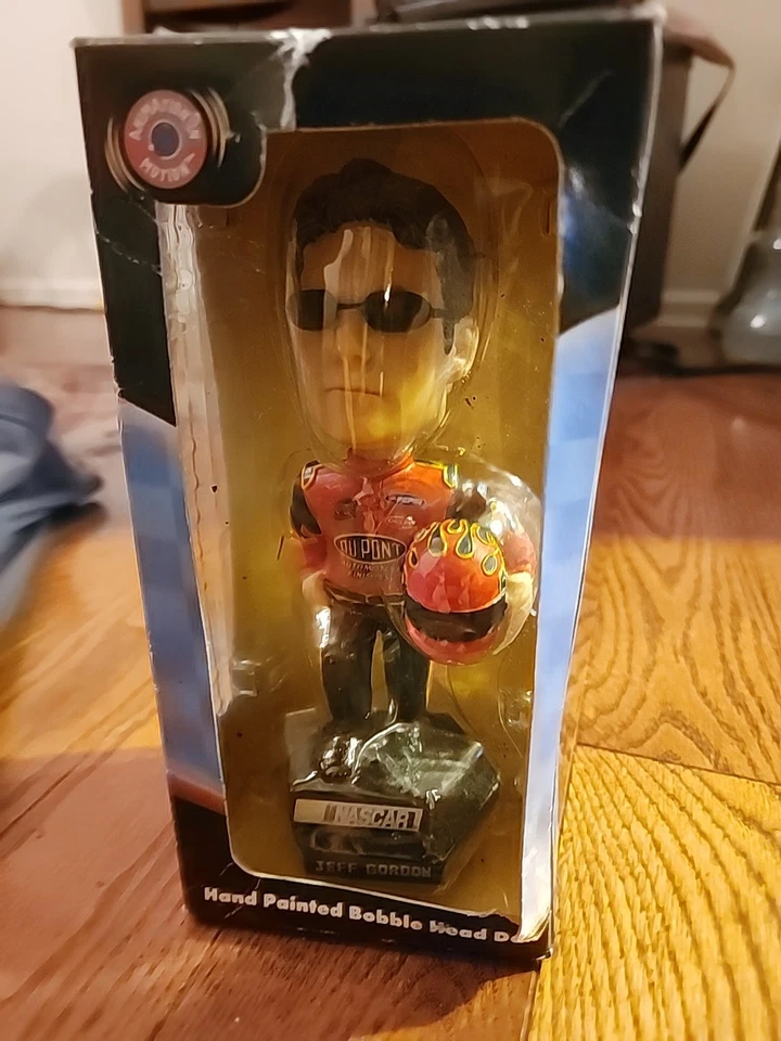 NASCAR Jeff Gordon #24 Bobble Head Forever Legends of the Track Edición Limitada Foto 4 de 4
