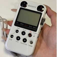 Sony PCM-M10 96kHz/24-bit Linear PCM Recorder 4GB Built-in Mic White English