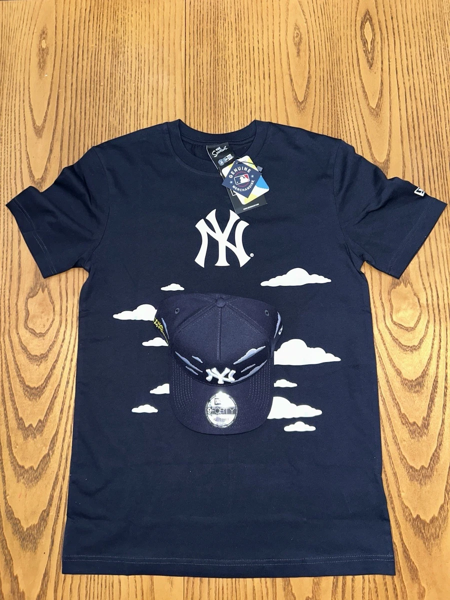 New Era Paisley Elements MLB New York Yankees T-Shirt Navy Blue - DE