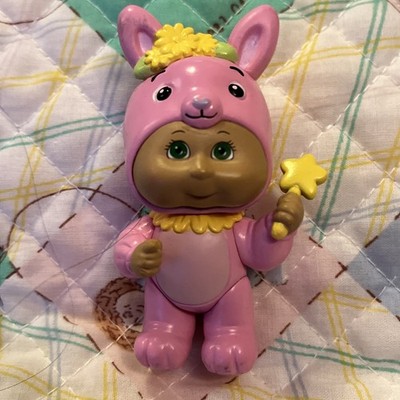 Mini Cabbage Patch Kinder Hard Body Vinyl Cuties Donkey Pink Outfit 2021 