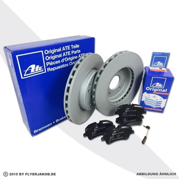 ATE Bremsscheiben 300Mm BeläGe Wk Vorne FüR Mercedes Sprinter 906 FüR VW Crafter-image