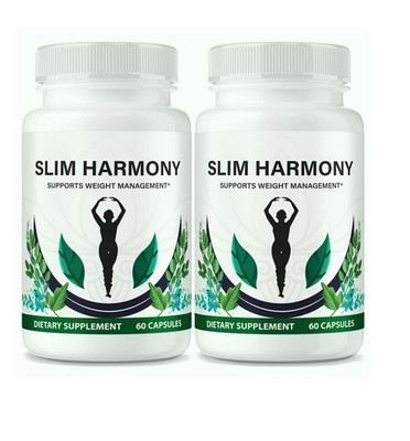 (2 Pack) Slim Harmony for Weight loss , SlimHarmony Advanced Fat Burning Capsule