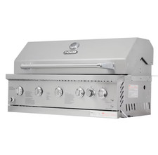 NXR Stainless Steel Gas Grill 37in 5 Burner Infrared BBQ Limited Deal