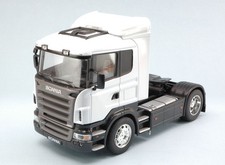Modellino camion scala 1:32 SCANIA R470 WHITE diecast modellismo statico