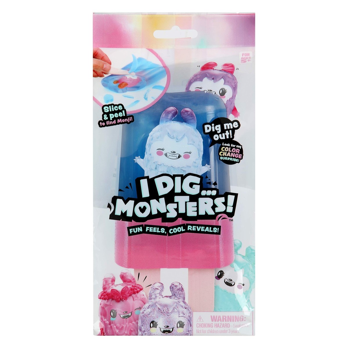 I DigMonsters Popsicle Pack - 1pc Collectable ASMR 1 Piece Set