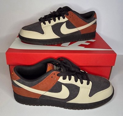 Nike Dunk Low - Velvet Brown / Sanddrift (Red Panda) / Size 11 / Brand New!