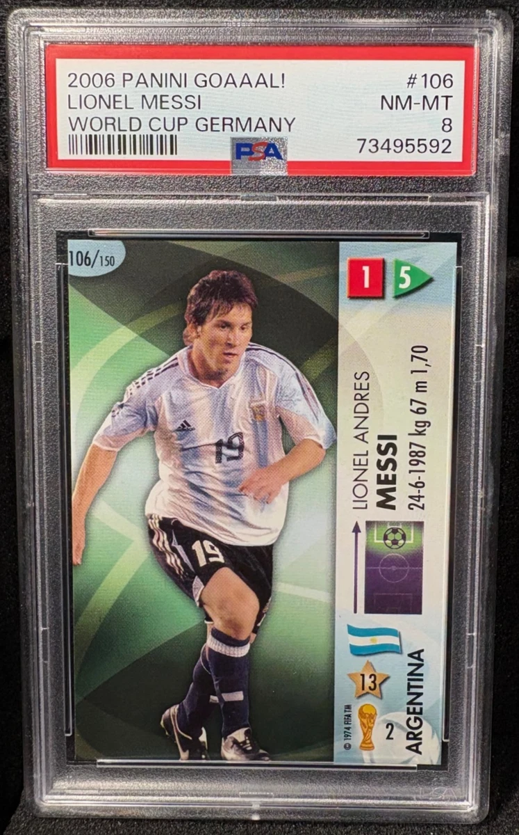 2006 Panini GOAAAL! World Cup Lionel Messi #106 for sale | eBay