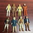 Vintage Kenner Star Wars Figures , Stormtrooper,Luke Skywalker,Han Solo Lot Of 8