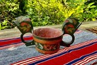 Norwegian Rosemaled Two Handled Hankestaup 1890 Norway Scandinavian Folk Art — photo 4