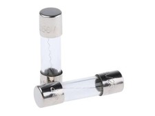 100 x Littelfuse 1A,  Glass Cartridge M Fuse, 5 x 20 mm