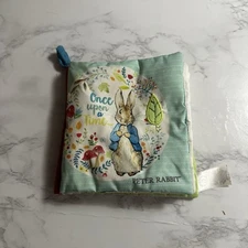 Beatrix Potter Peter Rabbit Once Upon A Time Soft Book Infant Crinkles Soft Toy