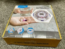 LiveFine Electronic Automatic 28-day Pill Dispenser Case & Medication Organizer