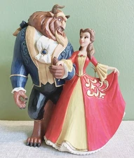 Disney Showcase “An Enchanting Christmas” Beauty And The Beast Figurine 6010873
