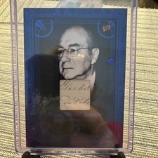 2025 Pieces of the Past Roaring Twenties NUCKY JOHNSON Red /50 Handwriting RELIC