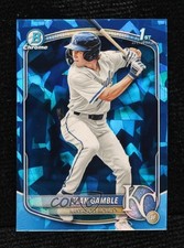 2025 Bowman Chrome Draft Sapphire Edition Sean Gamble #BDC-178 0lj0