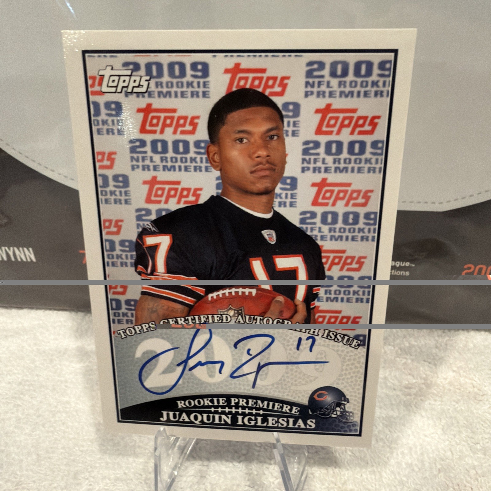 Juaquin Iglesias Topps Rookie Premiere Autographs #RPAJI Base