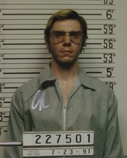 EVAN PETERS signed autograph 20x25cm DAHMER in person autograph ACOA